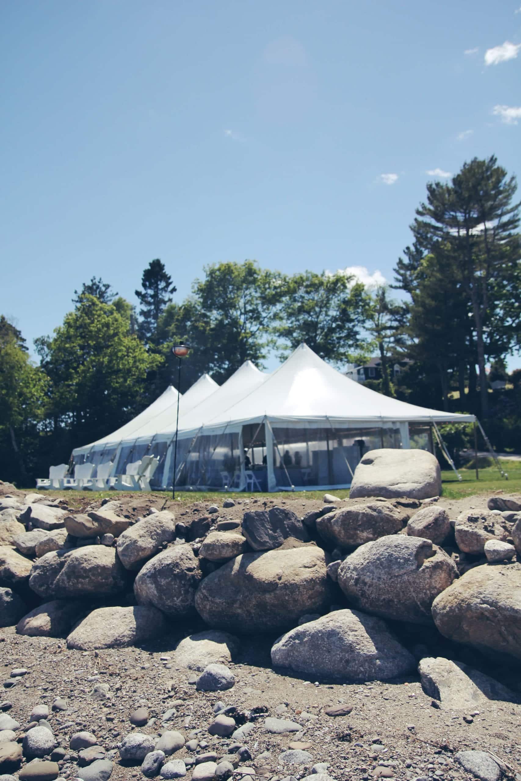 Coastal Tent Wedding